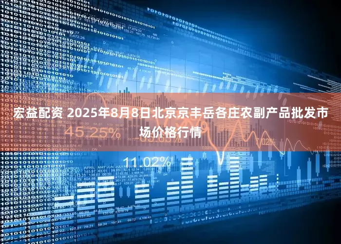 宏益配资 2025年8月8日北京京丰岳各庄农副产品批发市场价格行情